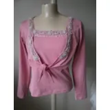Blusinha Feminina Viscolycra Rosa