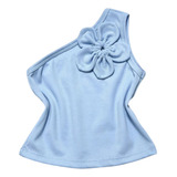 Blusinha Flor Infantil Menina