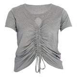 Blusinha Frente Amarrar Detalhe