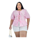 Blusinha Laco Feminina Plus