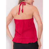 Blusinha Larga Com Alca