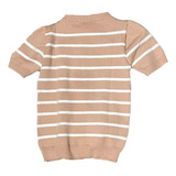 Blusinha Manga Curta Tricot