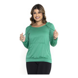 Blusinha Manga Longa Leve