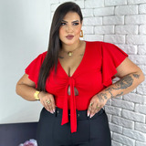 Blusinha Plus Size Feminina