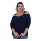 Blusinha Plus Size Feminina