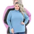 Blusinha Plus Size Segunda Pele Tipo Cacharrel Outono Invern