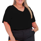 Blusinha Plus Size Social