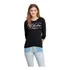 Blusinha Preta Inverno Manga Longa Feminina Hollister Origin