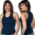 Blusinha Regata Canelada Nadador De Algodão Moda Básica