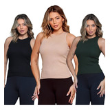 Blusinha Regata Feminina Basica