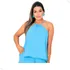  Blusinha Regata Feminina Soltinha Social Elegante Balada