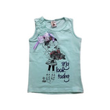 Blusinha Regata Infantil Tam