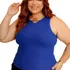 Blusinha Regata Plus Size Feminina Lisa Tamanho Grande