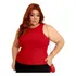 Blusinha Regata Plus Size Feminina Lisa Tamanho Grande