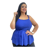 Blusinha Regata Plus Size