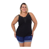 Blusinha Regatinha De Renda