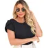 Blusinha Social Duna Manga Curta Gola Fresquinha Verão Linda