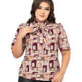 Blusinha Social Evangelica Estampada