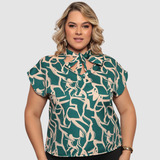 Blusinha Social Plus Size