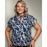 Blusinha Social Plus Size