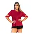 Blusinha Soltinha Feminina De Viscolaycra Vest Legging Linda