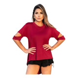 Blusinha Soltinha Feminina De