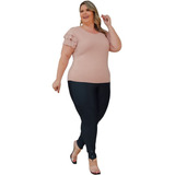 Blusinha Suede Feminino Moda