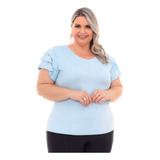 Blusinha Suede Feminino Moda