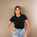 Blusinha T shirt Gola