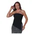 Blusinha Tomara Que Caia Assimétrica Bojo E Fenda Top Moda