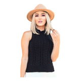 Blusinha Tricot Golinha Alta