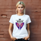 Blusinhas Evangélicas Lindas Leão De Judá Camiseta Feminina 