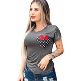 Blusinhas Feminina Estampada Kit