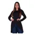 Blusinhas Femininas Blusa Mullet Tapa Bumbum Manga Longa Top