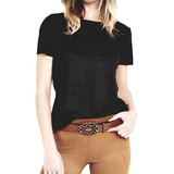 Blusinhas Suede T shirts
