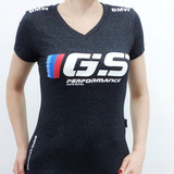 Bmw Gs Motorrad Camiseta Baby Look Feminina Camisa 800 1000
