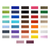 Bny Ziper Naylon N 5 Kit 200 Metros Cor Escolha As Cores Em Mensagens