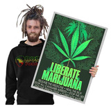 Bob Marley The Wailers Quadro Bandas Reggae Poster A2 107