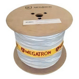 Bobina 300 Mt De Cabo Coaxial Rgc 59 95% De Malha Megatron