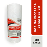 Bobina Picotada 20x30 Saco