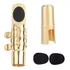 Bocal De Saxofone Alto Eb Saxophone 8c Cap Pads Musical