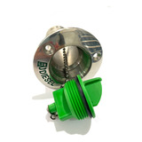 Bocal Ou Agulheiro Inox Para Diesel Barco E Lancha Com Chave