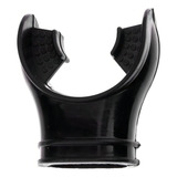Bocal Para Regulador E Snorkel De Mergulho Cetus Mouth Fun Cor Preto