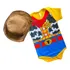 Body Bebe Infantil Mesversario Menino Toy Story Woody Disney