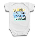 Body Bebe Melhor Mae