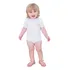 Body Bebê Menina Manga Curta 100% Algodão Mundo Nina