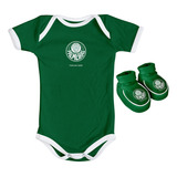 Body Bebe Palmeiras Pantufa