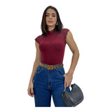 Body Blusa Feminino Regata