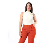Body Blusa Regata Gola