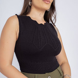 Body Blusa Regata Gola